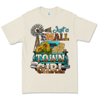 Bone Just A Small Town Girl Windmill Premium Tee - BundleAndBundleShop
