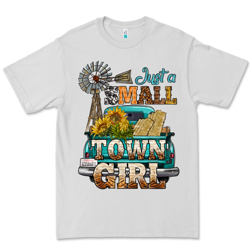Just A Small Town Girl Windmill Premium Tee by BundleAndBundleShop | Teevron