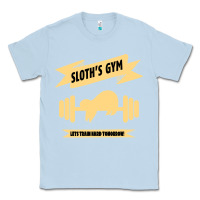 Dusty Blue Sloth s Gym Classic Tee - Bettercallsaul
