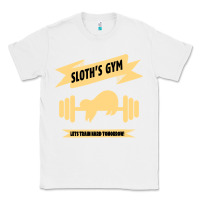 White Sloth s Gym Classic Tee - Bettercallsaul