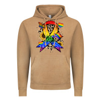 Vintage Camel Pride ribbon Vintage Hoodie - NancyCooperArtShop