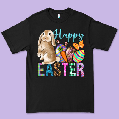 Happy Easter Bunny Premium Tee Designed By Bundleandbundleshop