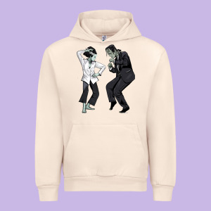 Pulp Frankenstein Urban Hoodie Designed By Tuandangui