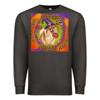 Smoke Halloween Pomeranian Dog Premium Sweatshirt - LillyAllenDesigns