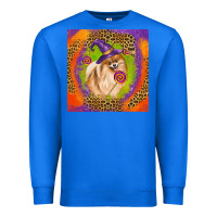 True Royal Halloween Pomeranian Dog Premium Sweatshirt - LillyAllenDesigns