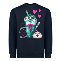 Nurse Frappe Heavyweight Sweatshirt | Teevron