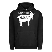Pigment Black i am the g.o.a.t. greatest of all time athletics g Urban Hoodie - tuanDangUi