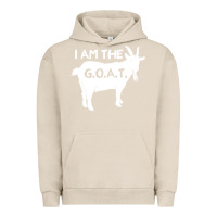 Pigment French Oak i am the g.o.a.t. greatest of all time athletics g Urban Hoodie - tuanDangUi