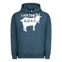Pigment Midnight Navy i am the g.o.a.t. greatest of all time athletics g Urban Hoodie - tuanDangUi