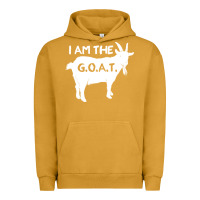 Pigment Peanut Butter i am the g.o.a.t. greatest of all time athletics g Urban Hoodie - tuanDangUi