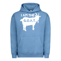 Pigment Pebble Blue i am the g.o.a.t. greatest of all time athletics g Urban Hoodie - tuanDangUi