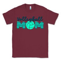 Burgundy Volleyball Mom Classic Tee - Bettercallsaul
