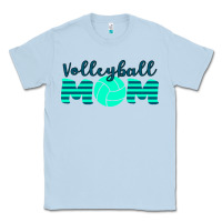 Dusty Blue Volleyball Mom Classic Tee - Bettercallsaul