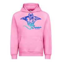 Fuchsia Pink Cancun Sea Stingray Mexico Matching Family Vacatio Urban Hoodie - tuanDangUi