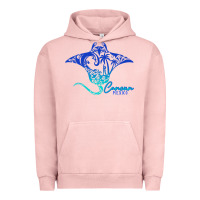 Pigment Salmon Cancun Sea Stingray Mexico Matching Family Vacatio Urban Hoodie - tuanDangUi