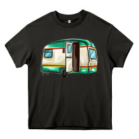 Asphalt caravan Heavy Core Tee - MaliasSmallBusiness