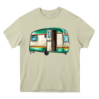 Mossy caravan Heavy Core Tee - MaliasSmallBusiness