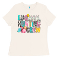 Bone Egg Hunting Crew Easter Ladies Tee - BundleAndBundleShop
