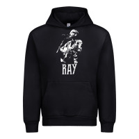 Black ray lamontagne   white stencil 1 Urban Hoodie - tuanDangUi