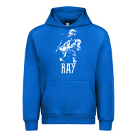 Cobalt ray lamontagne   white stencil 1 Urban Hoodie - tuanDangUi