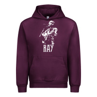 Mauve Wine ray lamontagne   white stencil 1 Urban Hoodie - tuanDangUi