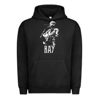 Pigment Black ray lamontagne   white stencil 1 Urban Hoodie - tuanDangUi