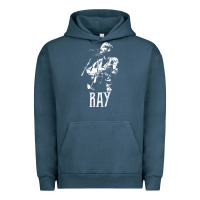 Pigment Midnight Navy ray lamontagne   white stencil 1 Urban Hoodie - tuanDangUi