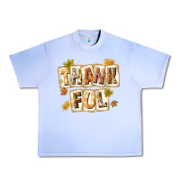 Grape Ice Thankful with Plate Urban Heavy Tee - texasbilliewilder
