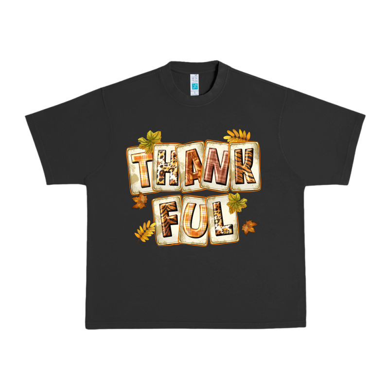 Thankful With Plate Urban Heavy Tee by texasbilliewilder | Teevron