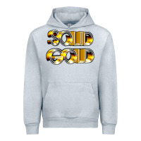 Heather Grey solid gold 1980s tv show pop music Urban Hoodie - tuanDangUi