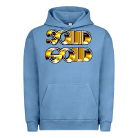 Pigment Pebble Blue solid gold 1980s tv show pop music Urban Hoodie - tuanDangUi