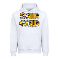 White solid gold 1980s tv show pop music Urban Hoodie - tuanDangUi