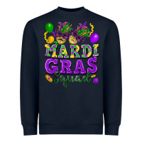 Navy Mardi Gras squad Heavyweight Sweatshirt - FaDigitalArtStudio