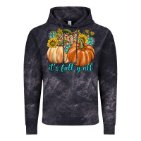 Cloud Black It's Fall Y'all Vintage Hoodie - texasbilliewilder