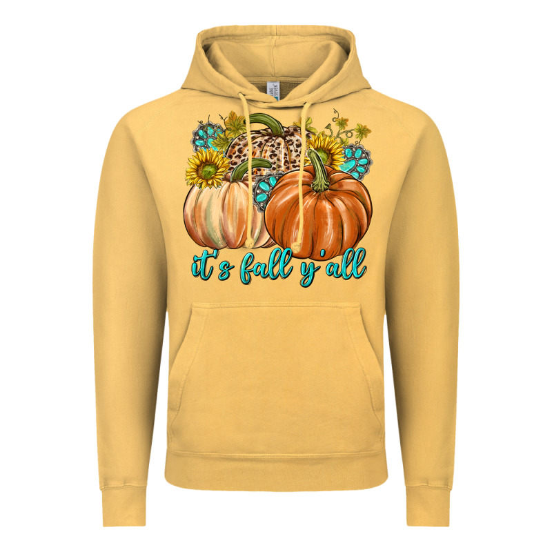 It's Fall Y'all Vintage Hoodie by texasbilliewilder | Teevron