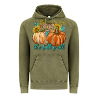 Vintage Olive It's Fall Y'all Vintage Hoodie - texasbilliewilder
