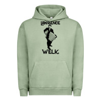 Pigment Oil Green lawrence welk   name   the black stencil Urban Hoodie - tuanDangUi