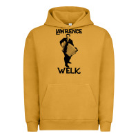Pigment Peanut Butter lawrence welk   name   the black stencil Urban Hoodie - tuanDangUi