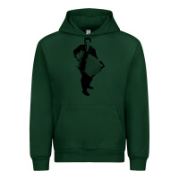 Forest Green lawrence welk   no name   the black stencil Urban Hoodie - tuanDangUi