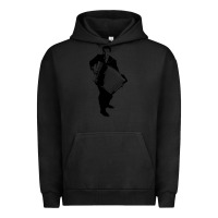 Pigment Black lawrence welk   no name   the black stencil Urban Hoodie - tuanDangUi