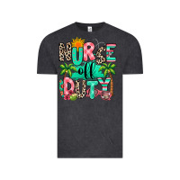 Vintage Black nurse off duty summer break Vintage Tee - RanaPortraitStore
