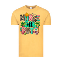 Vintage Mustard nurse off duty summer break Vintage Tee - RanaPortraitStore