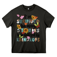 Asphalt ive survived too many storms to bebothered by rain Heavy Core Tee - MaliasSmallBusiness