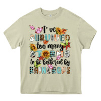 Mossy ive survived too many storms to bebothered by rain Heavy Core Tee - MaliasSmallBusiness
