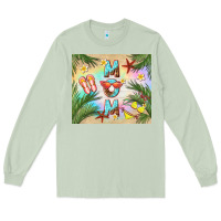 Matcha summer mom Long Sleeve Tee - TumblerDesignByShophia