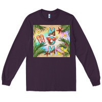 Plum summer mom Long Sleeve Tee - TumblerDesignByShophia