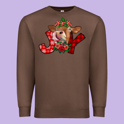 Joy Premium Sweatshirt Designed By Sublimationcraftshop