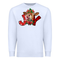 White joy Premium Sweatshirt - SublimationCraftShop