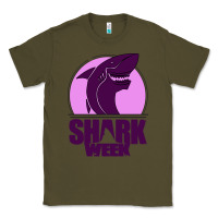 Army Green shark Week Classic Tee - Bettercallsaul