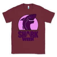 Burgundy shark Week Classic Tee - Bettercallsaul